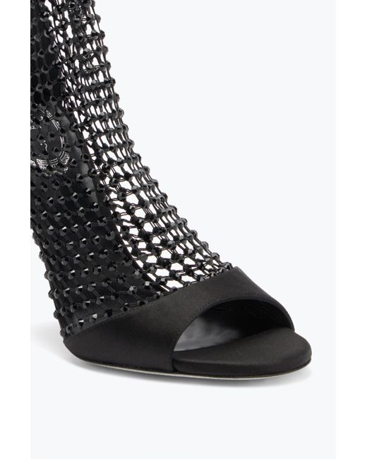 Rene Caovilla Black Galaxia Sandal 105