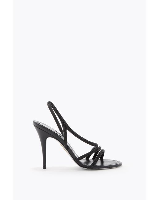 Rene Caovilla White Erin Sandal 100