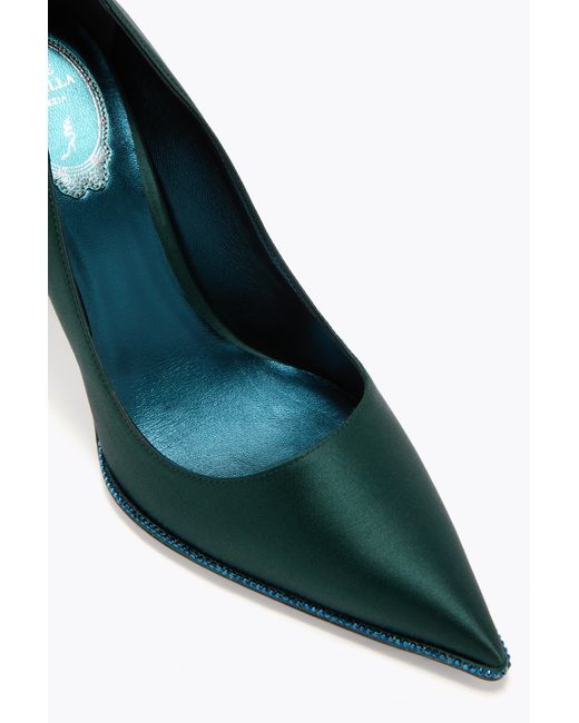 Rene Caovilla Green Taylor Forest Pump 100