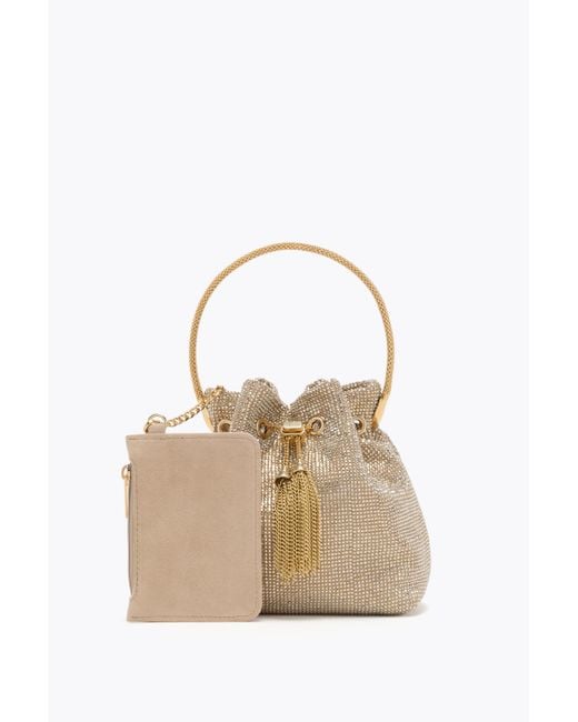Borsa Mini Deva di Rene Caovilla in White