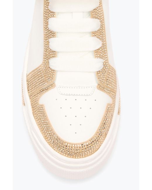 Sneaker Xtra-Or Avec Cristaux 50 Rene Caovilla en coloris White