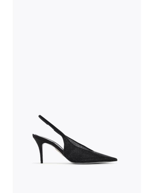Rene Caovilla White Jinny Slingback 80