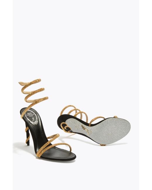 Rene Caovilla White Margot And Sandal 105
