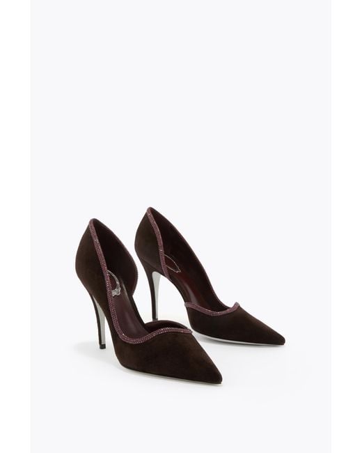 Rene Caovilla Black Décolleté Onda