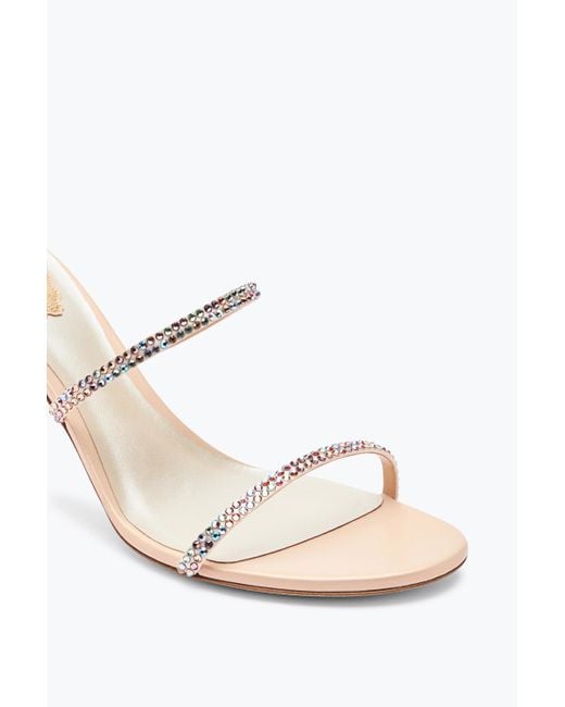 Rene Caovilla White Cleo And Sandal 80
