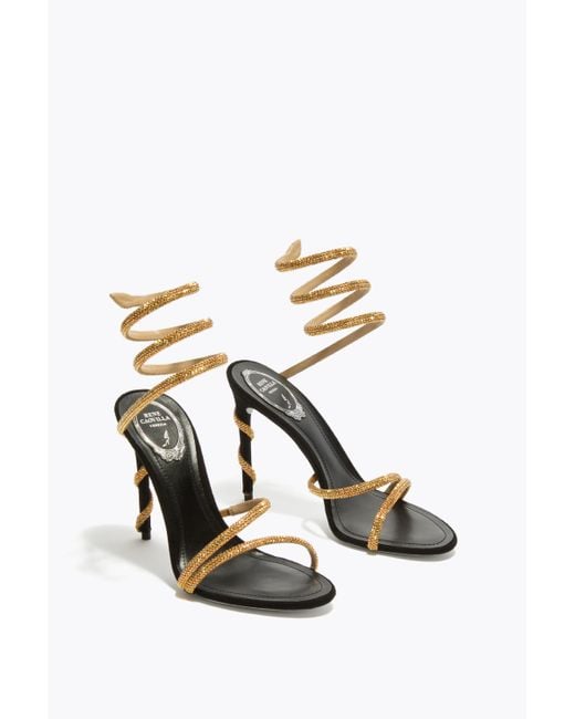 Rene Caovilla White Margot And Sandal 105