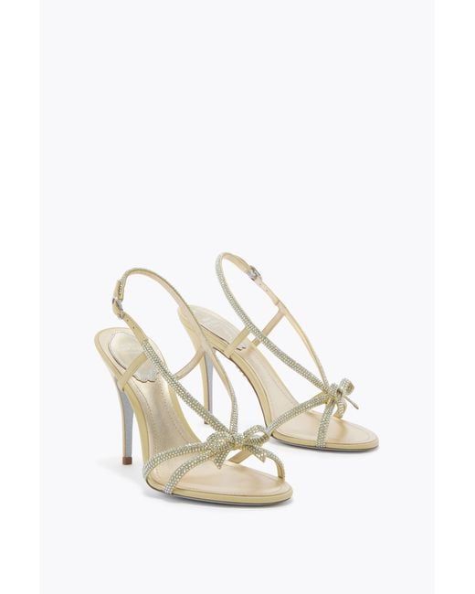 Rene Caovilla White Lynette Butter Sandal 100