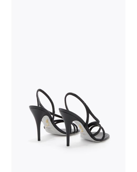 Rene Caovilla White Erin Sandal 100