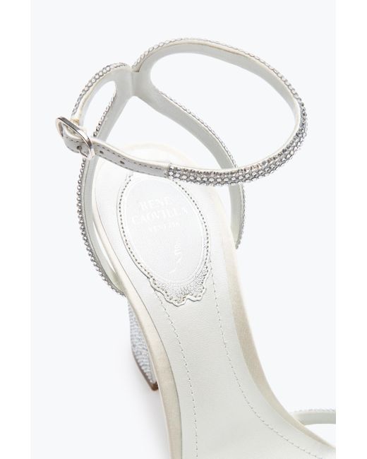 Rene Caovilla White Nicole Ivory Sandal 105