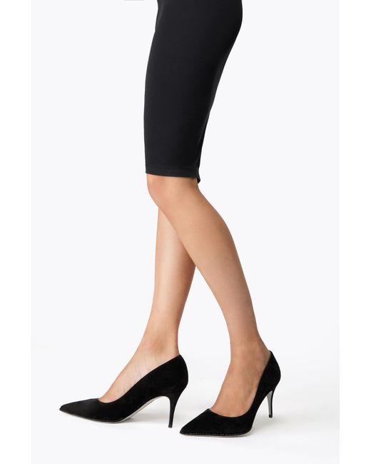 Rene Caovilla Black Taylor Pump 80