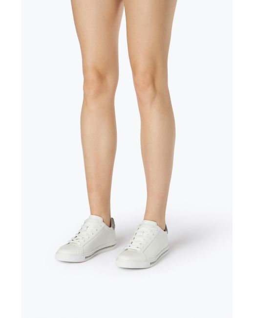 Rene Caovilla White Xtra And Sneaker 15