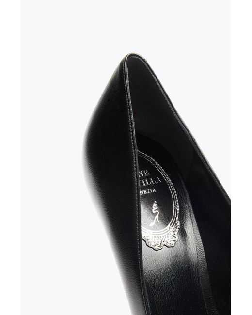 Rene Caovilla White Candice Pump 105