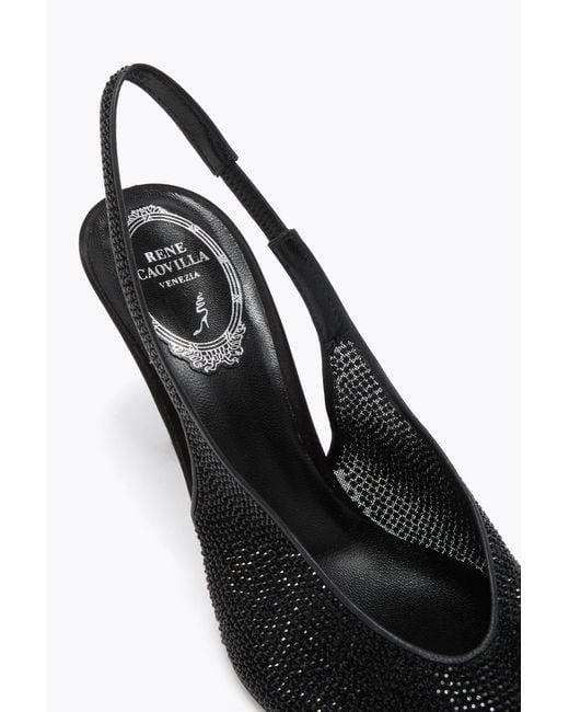Rene Caovilla White Jinny Slingback 80