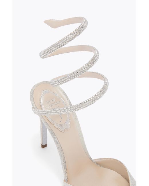 Rene Caovilla Gray Cleo Pump