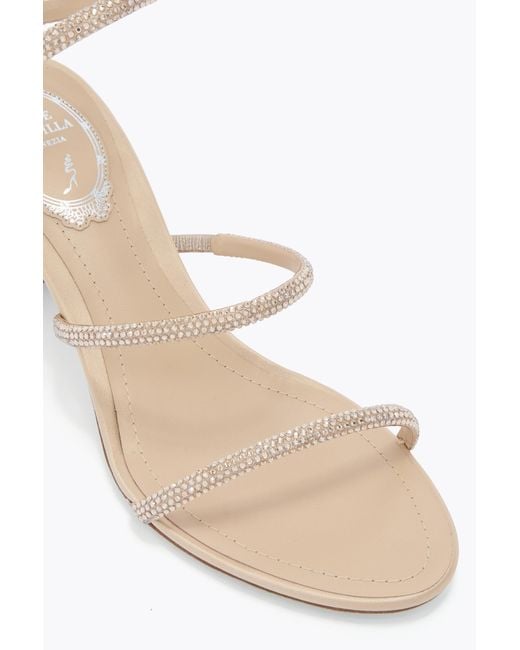 Rene Caovilla White Cleo Sandal 50