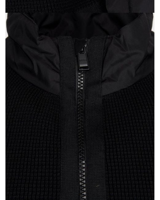 Boss Black Panoramica Hybrid Knit Jacket for men