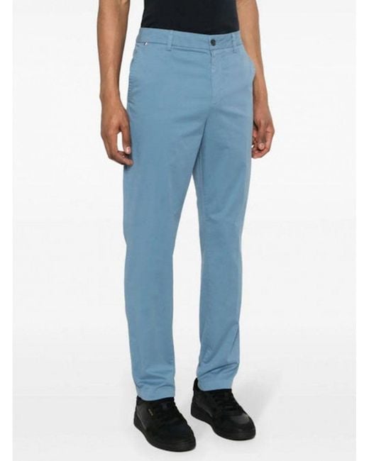 Boss Blue Kaiton Slim Fit Chino Trousers for men