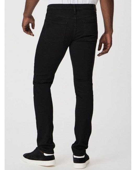 PAIGE Black Lennox Jeans Shadow for men