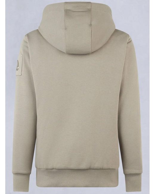 Moose Knuckles Gray Classic Bunny Fleece Hooded Jacket Dusk for men