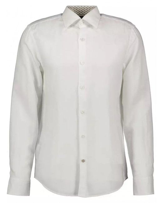 Boss Gray C-hal Contrast Shirt for men