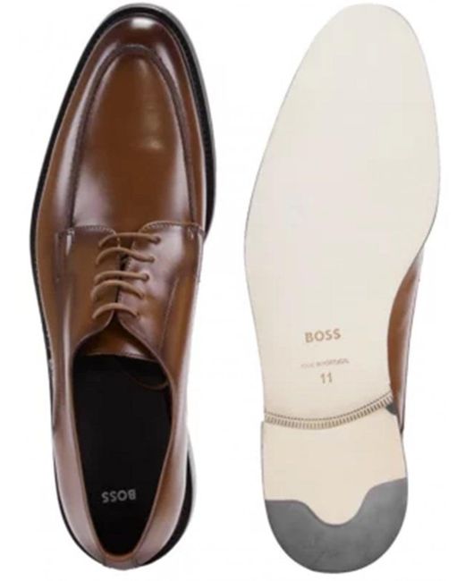 Boss Brown Colby Derby Shoe Medium for men