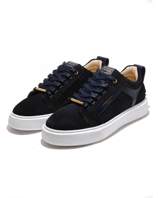 Android Homme Black Venice Buckle Trainers Navy for men