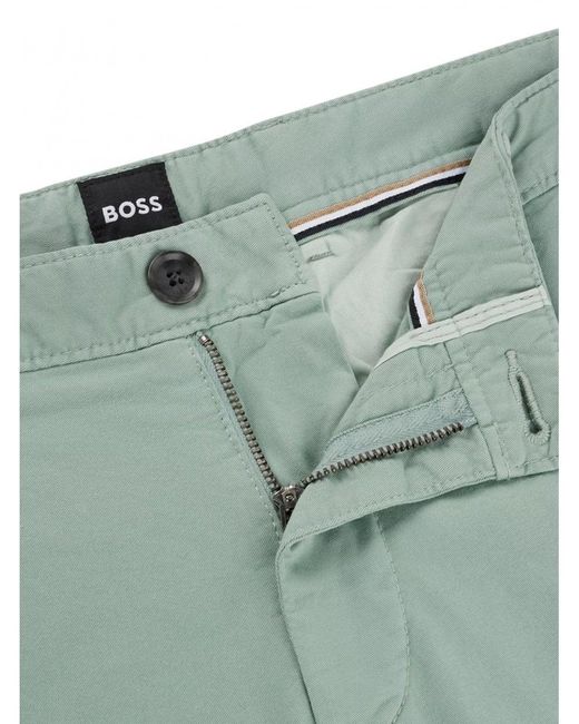 Boss Green Slice Stretch Slim Fit Shorts Light for men