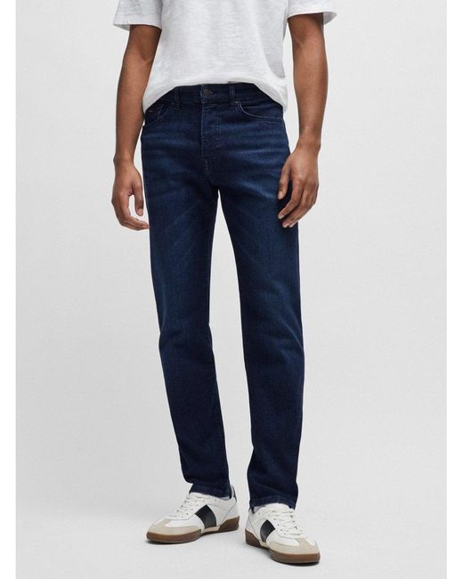 Boss Blue Re.maine Bc-c Regular Fit Jeans Dark for men