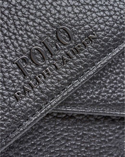 Mens Leather Wallet With Coin Pocket Ralph Lauren