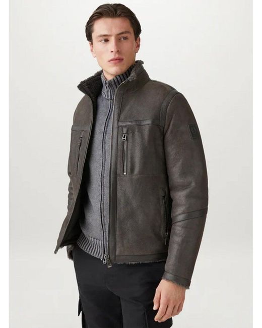 Belstaff Black Tundra Jacket Forge Grey for men