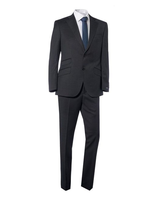 CONNOLLY Black X Richard Dark Reda 1865 Virgin Wool Suit for men