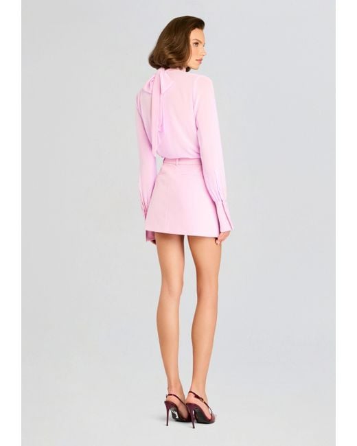 SER.O.YA Pink Sofia Mini Skirt