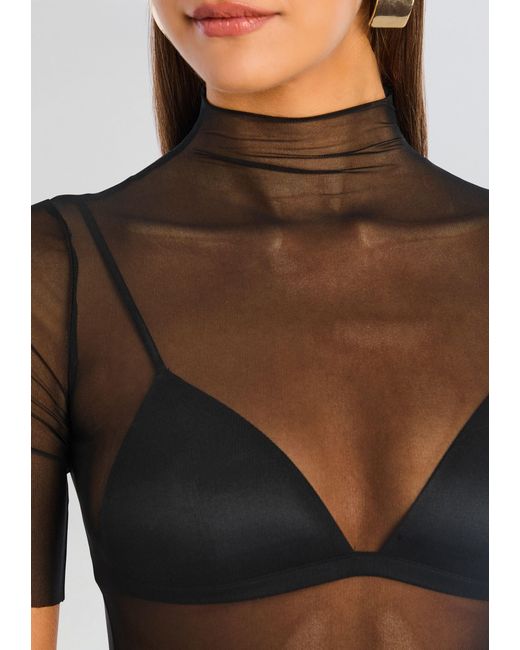 SER.O.YA Black Gail Bodysuit
