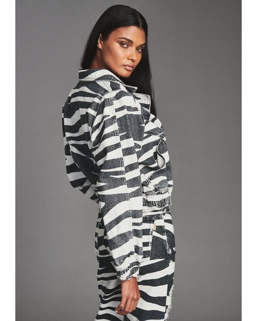 retroféte Gray Lauren Jacket