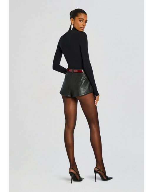 Commando Black Ballet Turtleneck Bodysuit