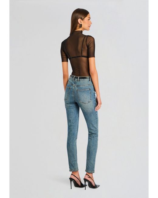 SER.O.YA Black Gail Bodysuit