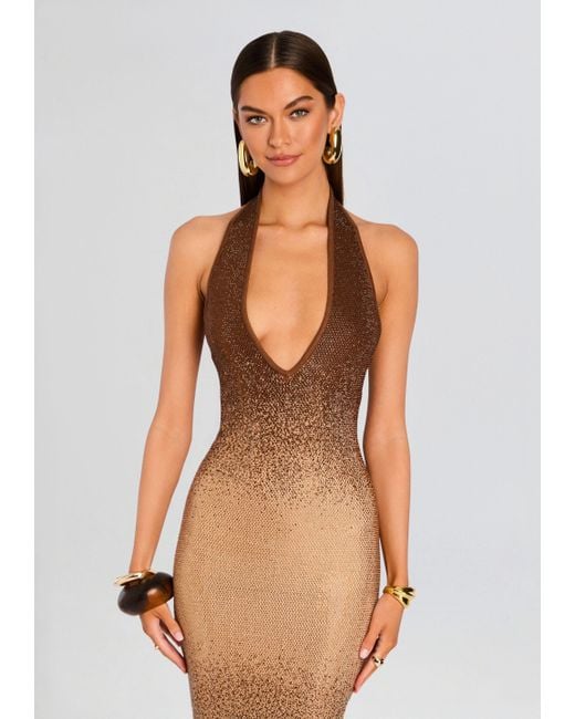 retrofte Aviana Embellished Knit Dress in White | Lyst