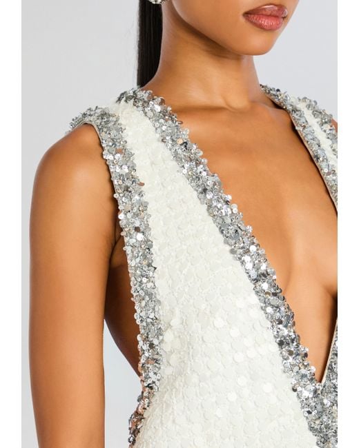 retroféte White Simmie Dress