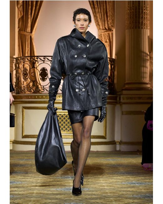 retroféte Black Saint Leather Jacket