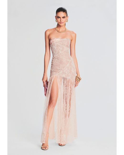 retroféte White Nicole Lace Dress