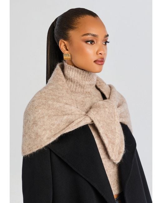SER.O.YA Black Amelie Scarf