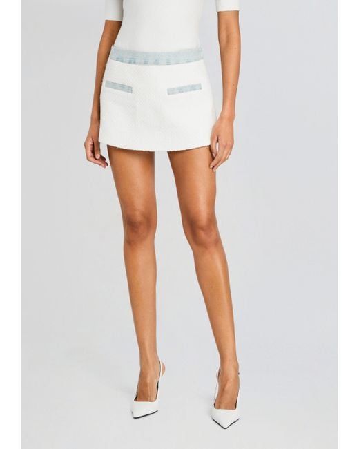 SER.O.YA White Harper Mini Skort