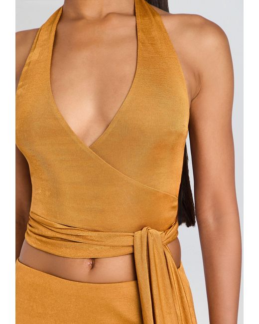 SER.O.YA Orange Shay Top