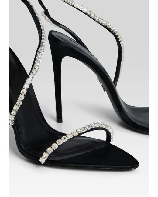 retroféte Metallic Erminia Embellished Sandal