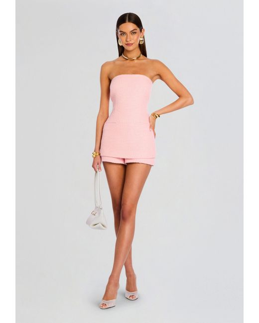 SER.O.YA White Terry Boucle Romper