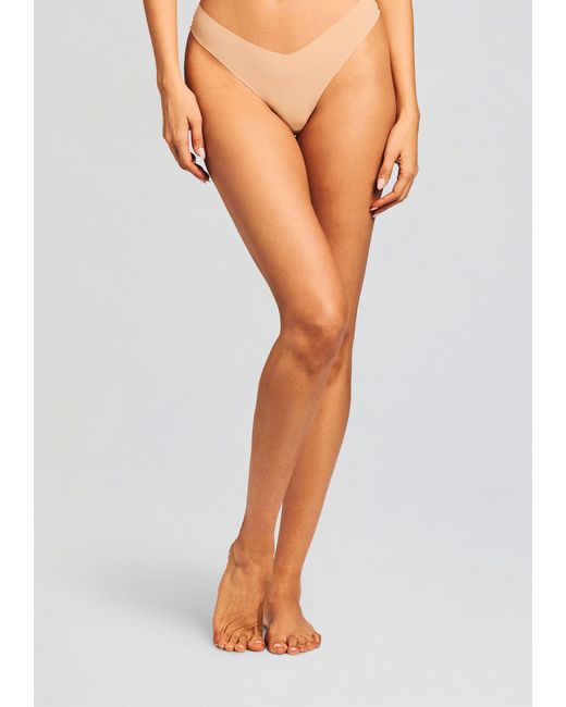 Commando White Classic Thong