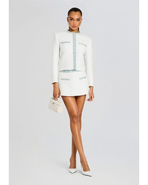 SER.O.YA White Harper Mini Skort