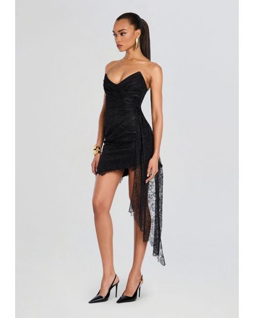 retrofte Harvelle Lace Dress in Black | Lyst