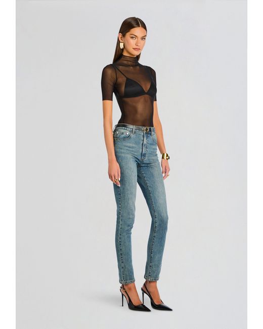 SER.O.YA Black Gail Bodysuit