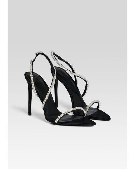 retroféte Metallic Erminia Embellished Sandal